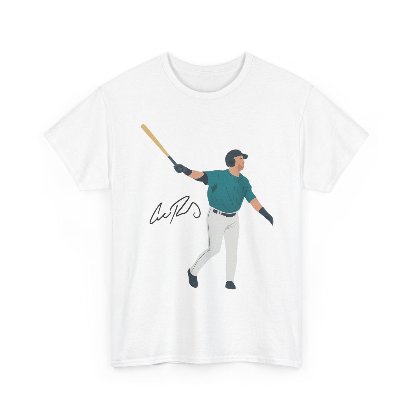 Cal Raleigh Baseball Graphic Tee - Unisex Heavy Cotton Shirt Featuring Player Design, Perfect for Sports Fans, Gift for Him or Her, Casual Wear, [...]