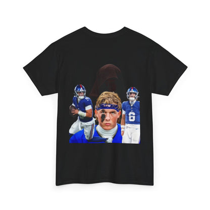 Jaxson Dart Fan Cotton Tee, Unisex Heavy Cotton Tee, Sports Apparel, Gift for Him, Game Day Shirt, Team Spirit Wear