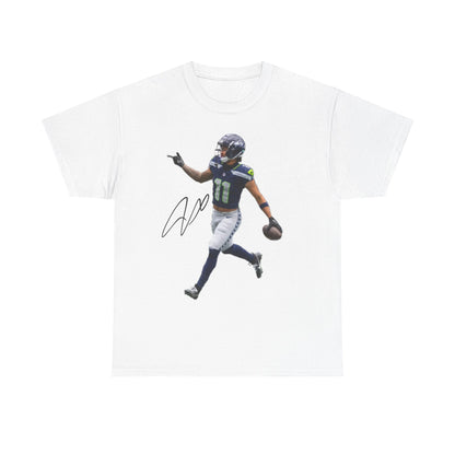 Jaxon Smith-Njigba Unisex Cotton Tee - Perfect for Game Day, Sports Events, Casual Wear, Birthday Gifts, Fan Apparel