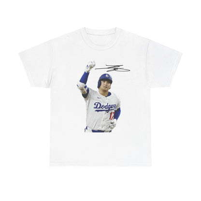 Shohei Ohtani Sports Fan Tee, Unisex Heavy Cotton Shirt, Casual Wear, Gift for Sports Lovers, Game Day Apparel, Team Spirit Shirt