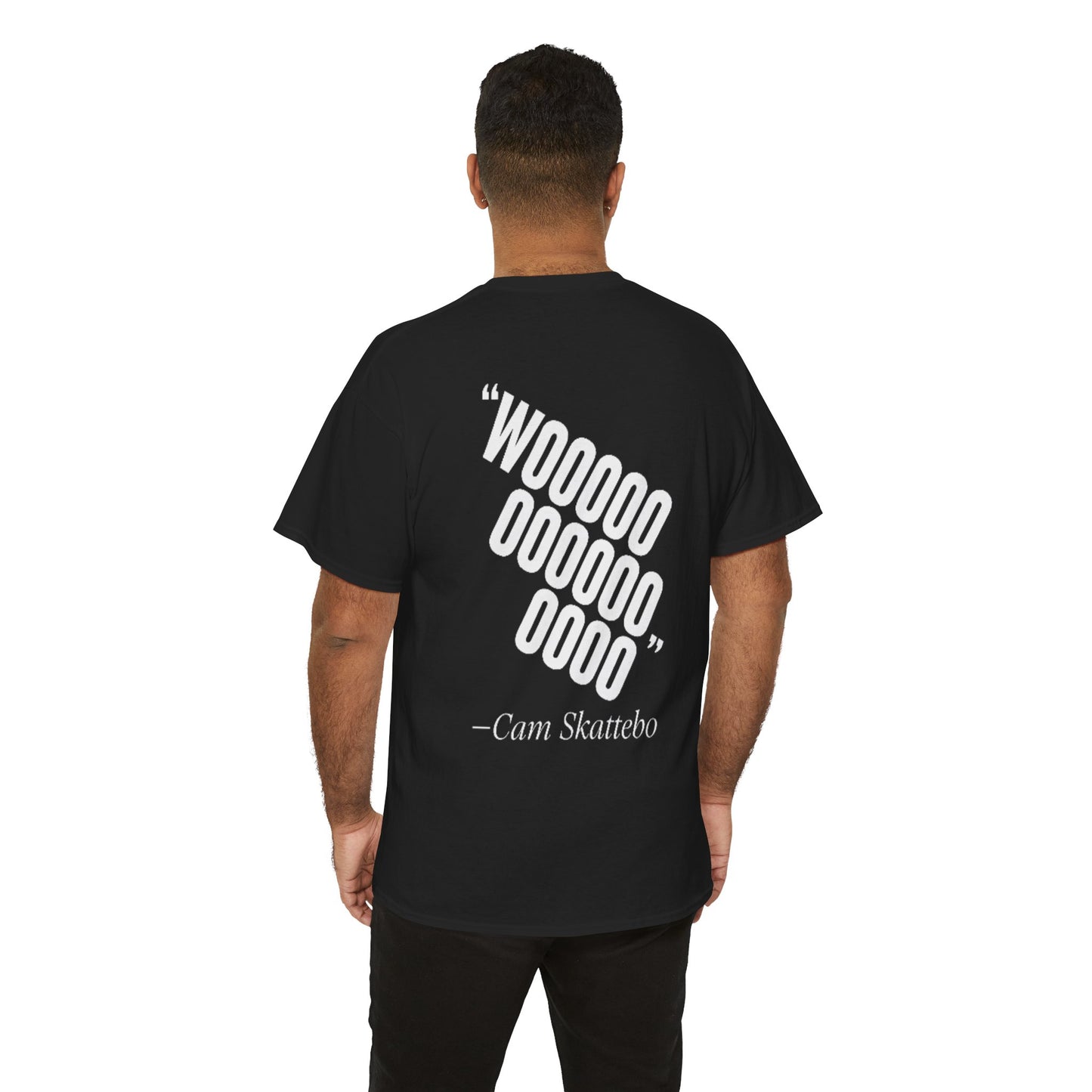 Cam Skatebo Tee - Unisex Heavy Cotton Tee, Sports Tee, Graphic Tee, Gift for Skatebo Fans, Casual Wear, Everyday Comfort